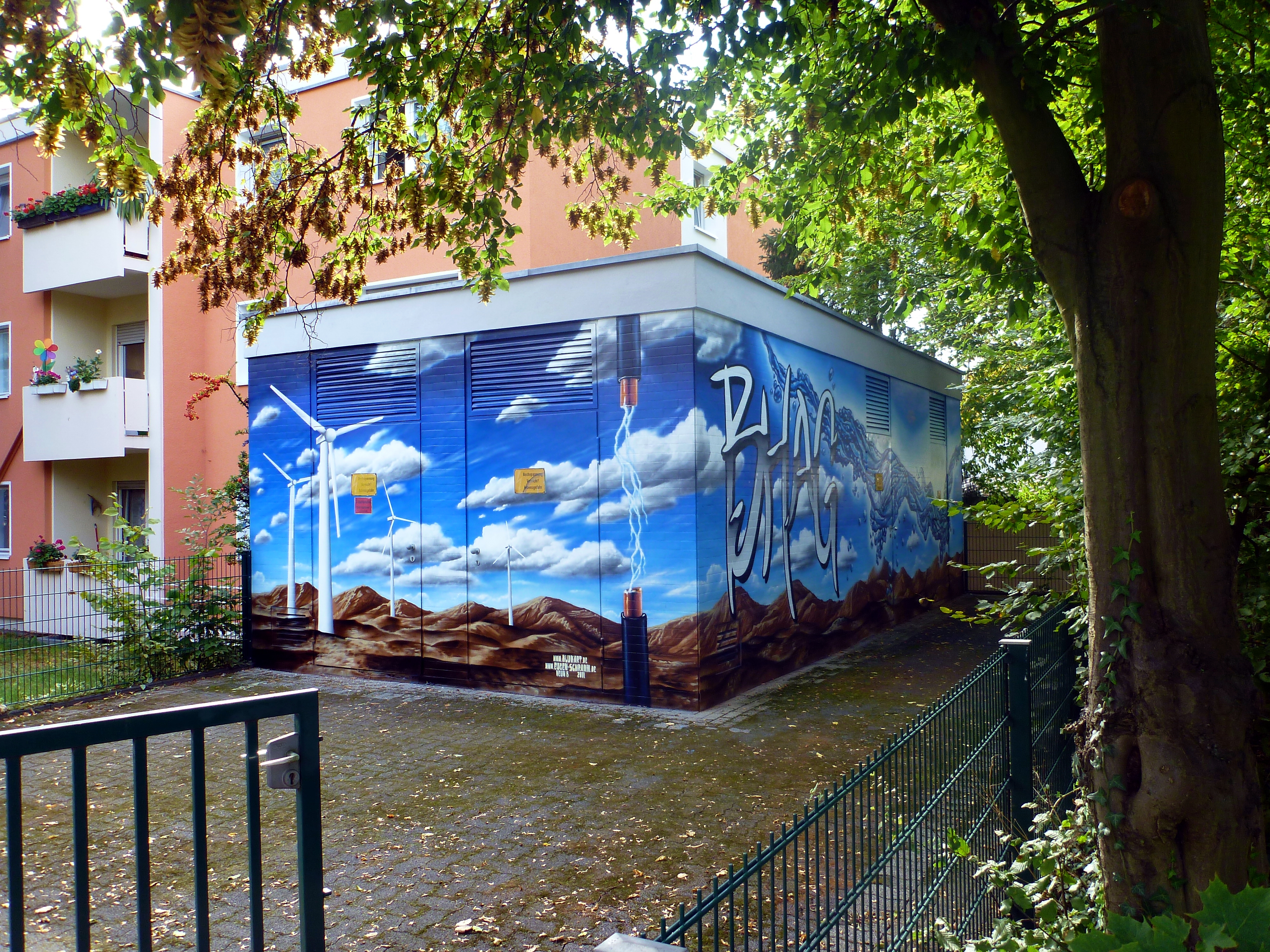 2011 - Graffiti in Linzer-Straße