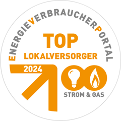 Energieverbraucherportal Top Lokalversorger Strom & Gas 2024