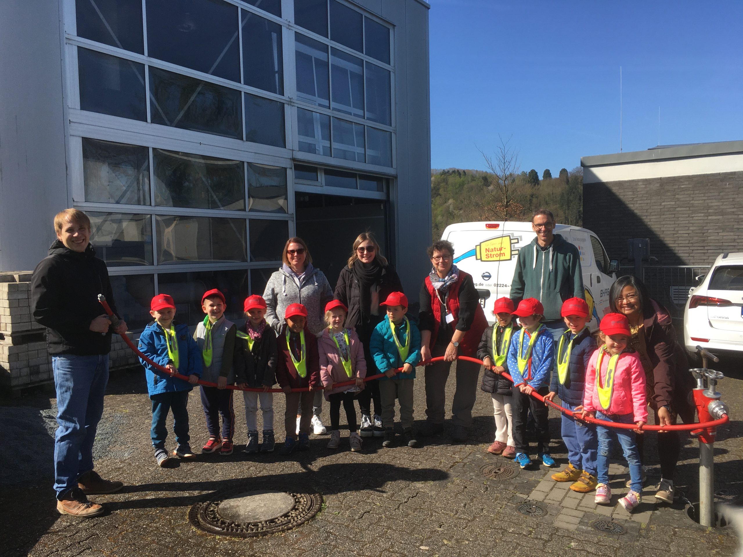Wasserworkshop Kita Villa Kunterbunt Bad Honnef: Gruppenfoto