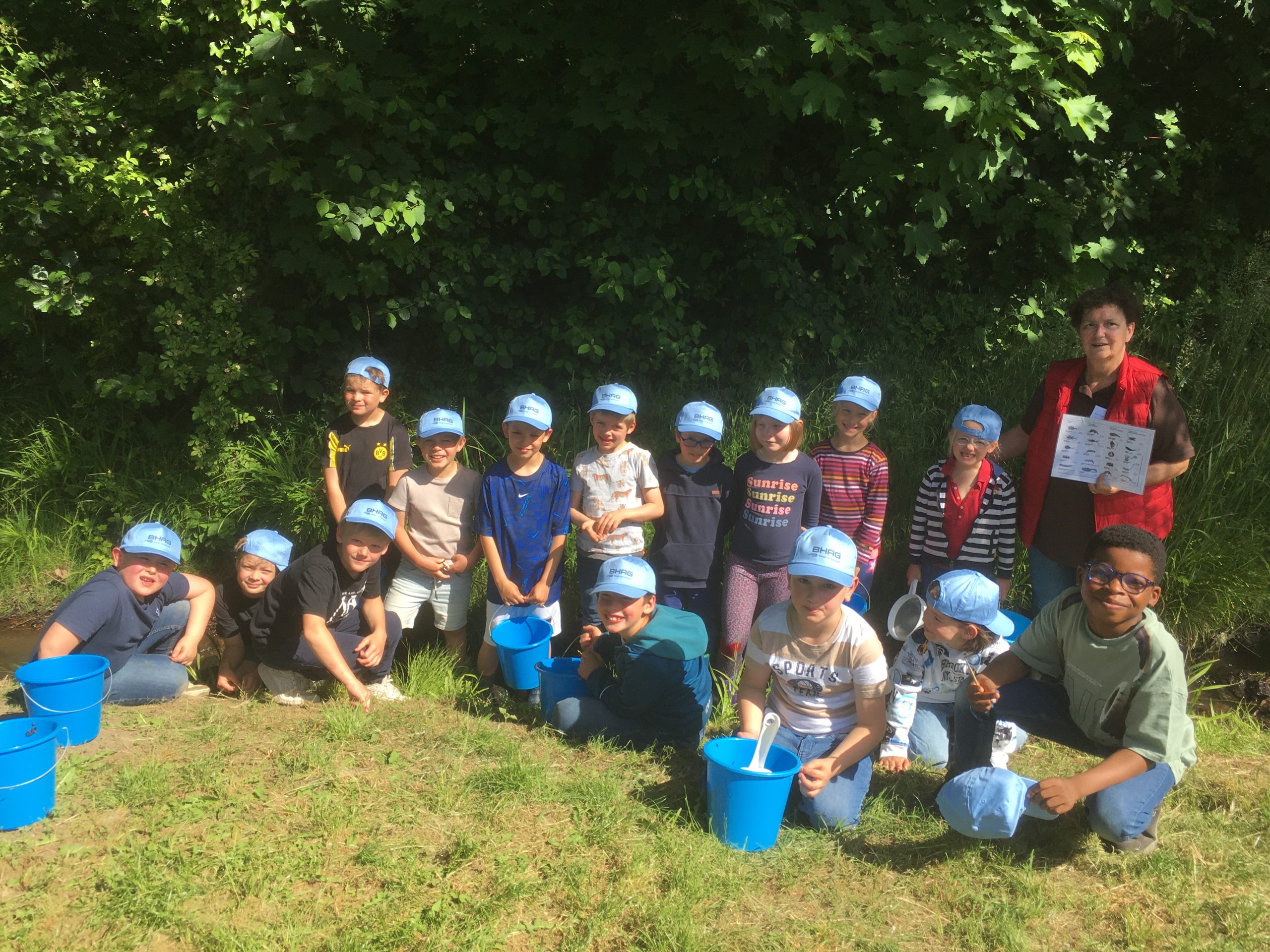 Wasserworkshop Grundschule Löwenburg Bad Honnef: Gruppenfoto