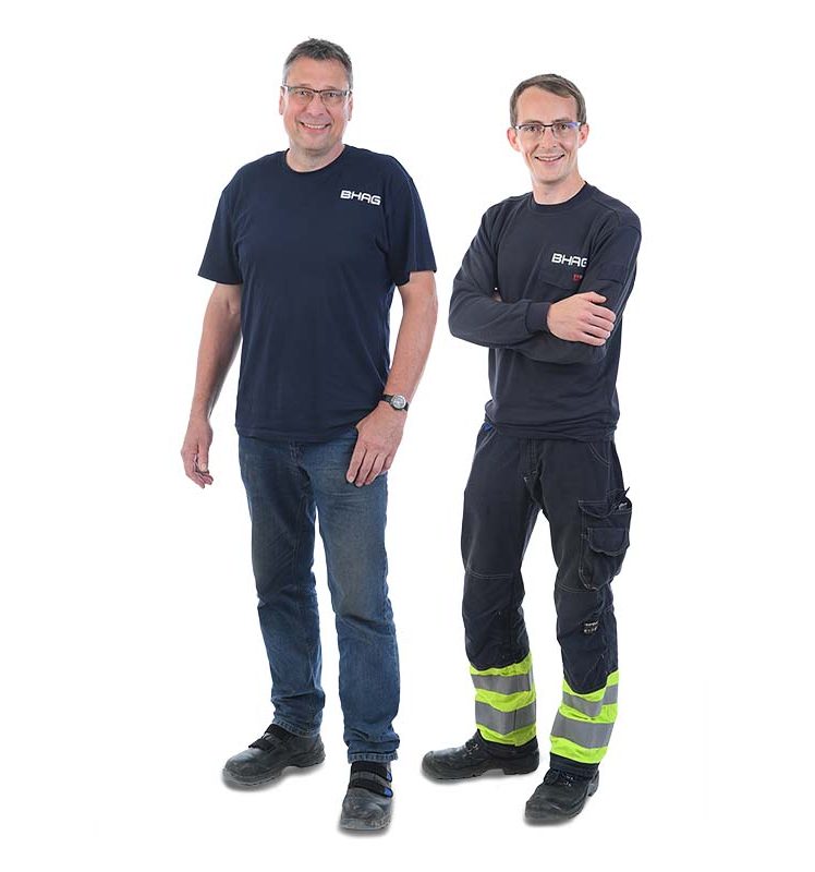 Team Straßenbeleuchtung der BHAG